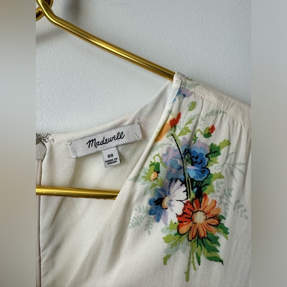 NWOT Madewell Ruffle-Sleeve Maxi Dress in Classic Corsage - Picture 6 of 10